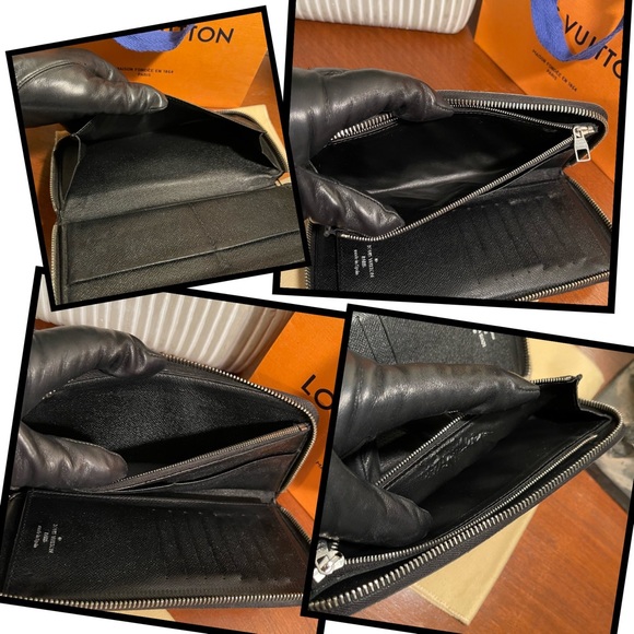 Louis Vuitton Zippy Damier Graphite Vertical Long Wallet - Picture 12 of 16